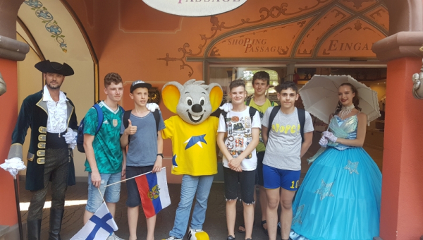 Die Abschlussfahrt der Klasse 9/10 in den Europapark