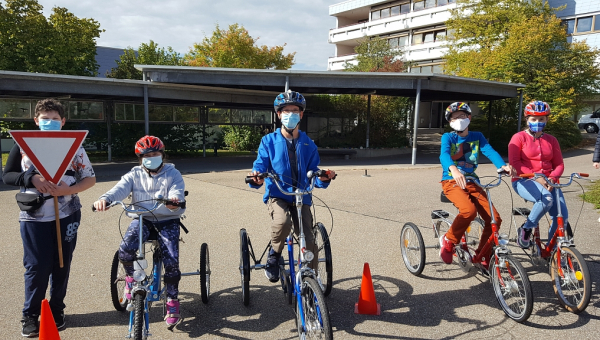 Unser Fahrradtraining der 8b