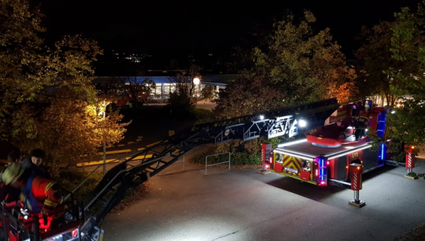 Die Feuerwehr ist da!