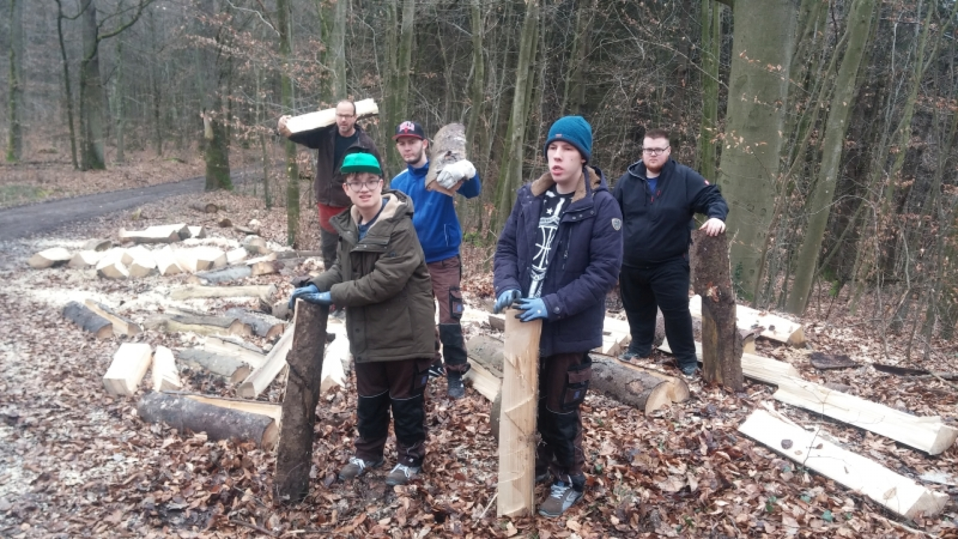 Vor Ort - wo das Holz herkommt
