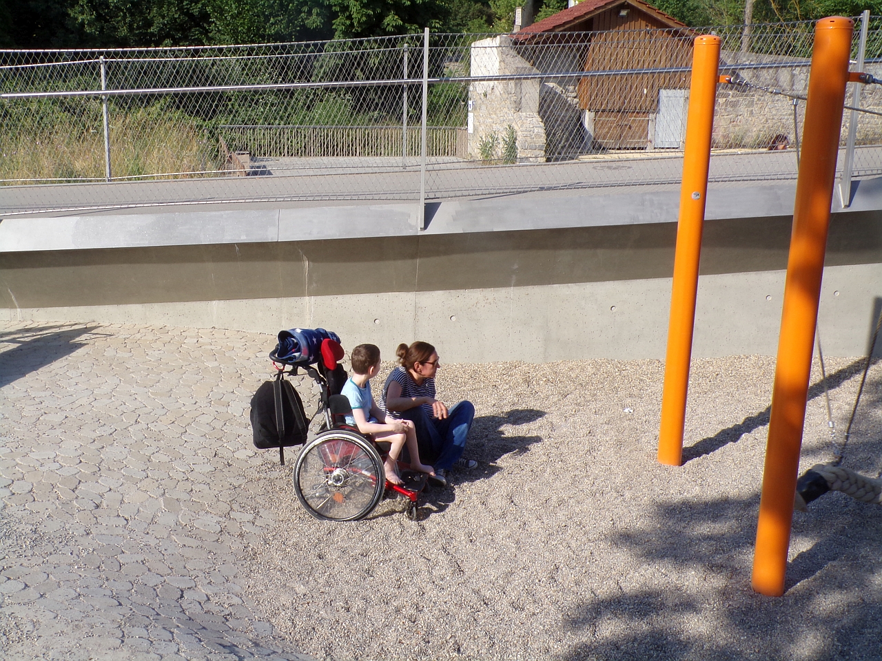 Ausflug zum Spielplatz