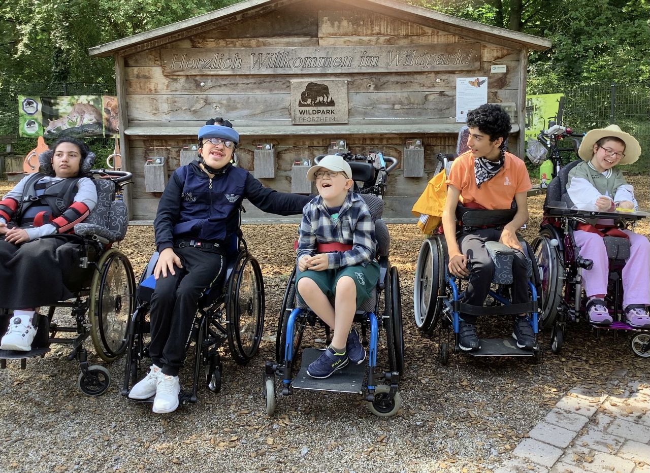 Die Klasse 9a zu Besuch im Wildpark Pforzheim