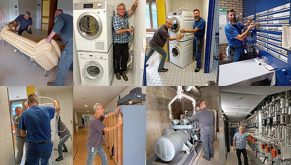 50 Jahre unermüdlich im Einsatz - unser Haushandwerk