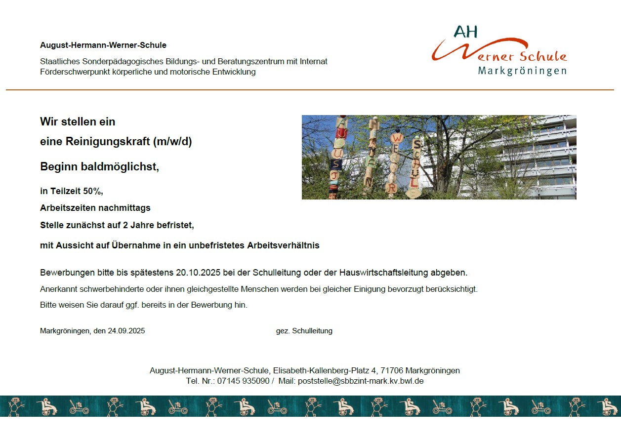 Reinigungskraft