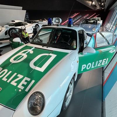 Zum Schluss nahmen alle im 911 Targa Platz.