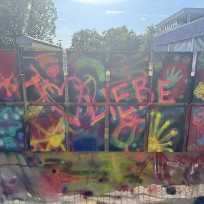 Fertiges Graffiti