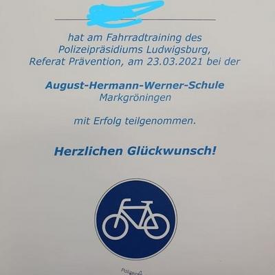 Fahrradtraining